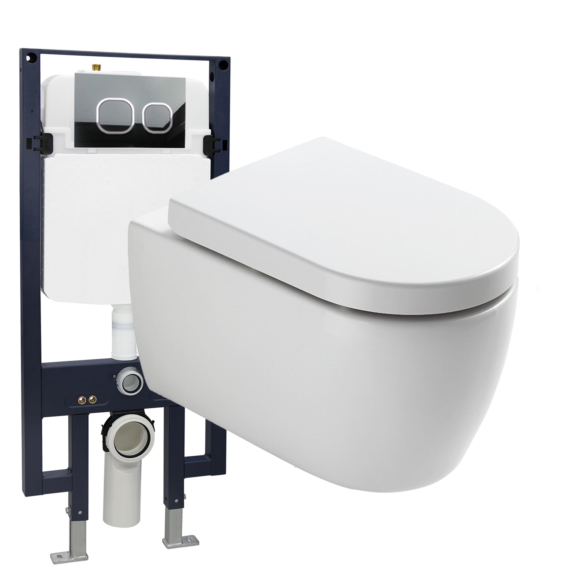 Conjunto completo de WC 23: WC NT2038 Branco