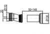 Pacote WC completo 37: DUSCH-WC PRO+ 1102