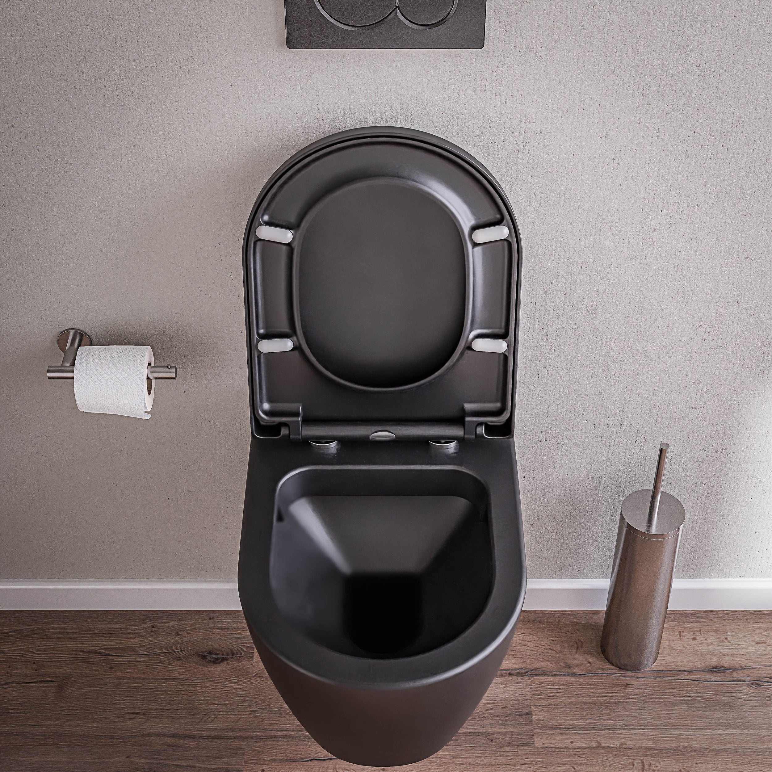 Pacote completo WC 33: WC B-8030R Preto